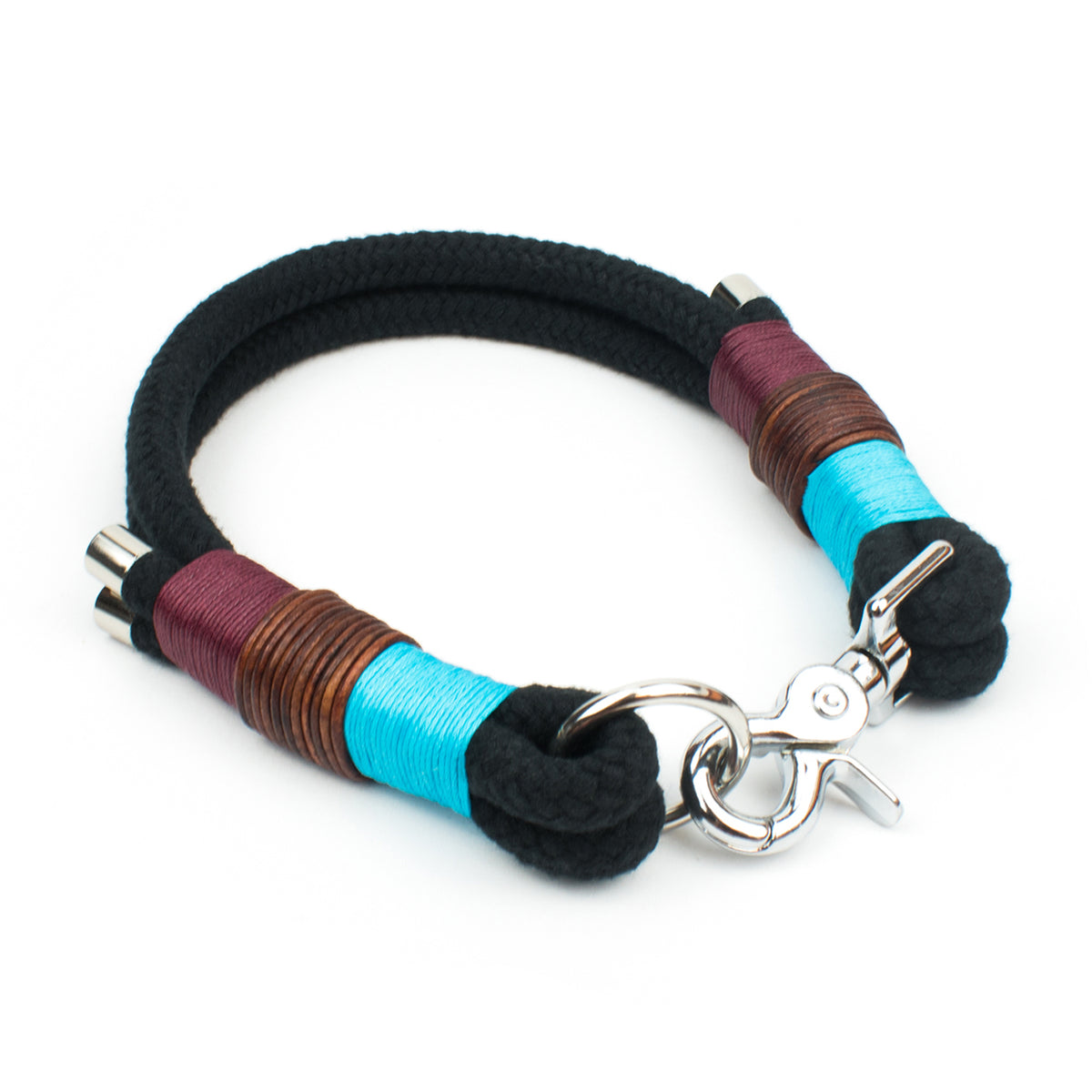Annelie Halsband - Maßanzug für deinen Hund, verschiedene Farben, Scherenkarabiner