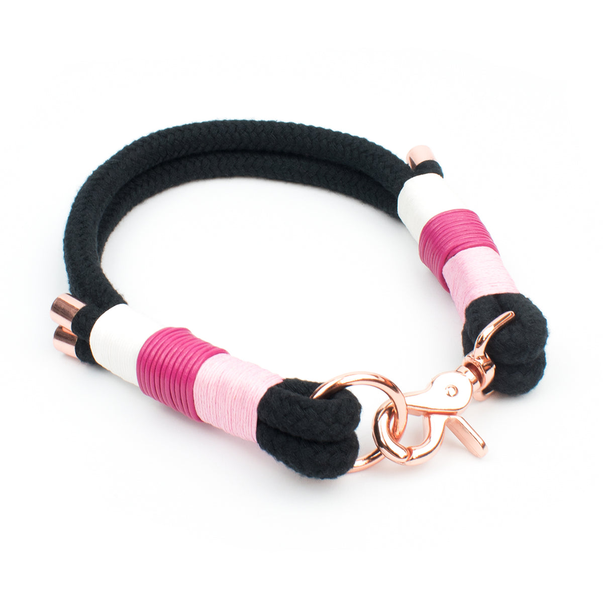 Annelie Halsband - Maßanzug für deinen Hund, verschiedene Farben, Scherenkarabiner
